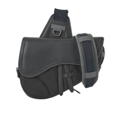 X Sacai Saddle, Nylon/Leather, Black, 27BO0281, DB, 3*